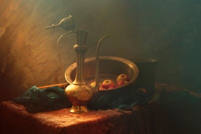 Classic Brass Still Life by UstinaGreen