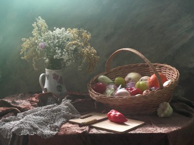Cozy Harvest Still Life by UstinaGreen