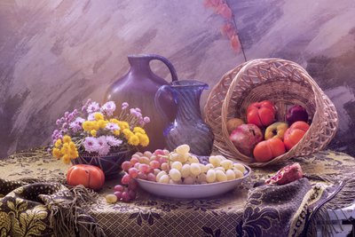 Rich Harvest Still Life by UstinaGreen