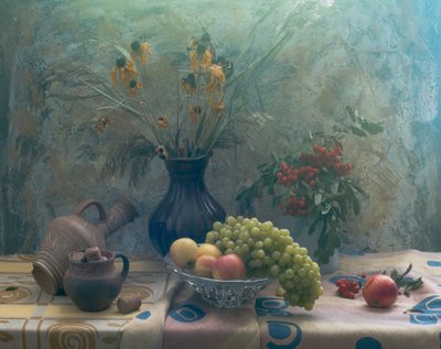 Still Life with Blue Autumn by UstinaGreen