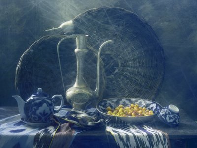Traditional Blue Still Life by UstinaGreen