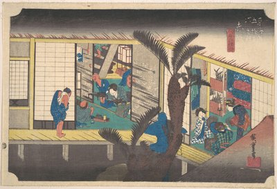 Akasaka, Ryosha Sho-fu by Utagawa Hiroshige