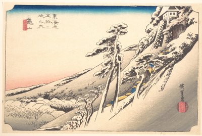 Clear Weather after Snow by Utagawa Hiroshige