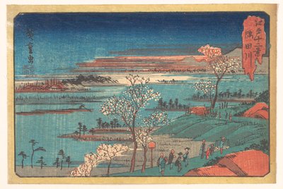 Cherry Blossoms at Gotenyama by Utagawa Hiroshige