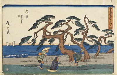 Hamamatsu: the Murmuring Pines by Utagawa Hiroshige