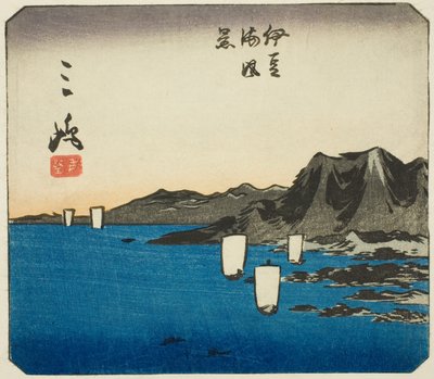 Mishima, section of sheet no. 3 from the series 