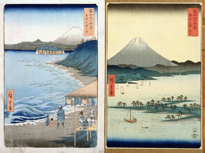 Mountains and Coastline, Two Views from 
