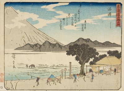 Numazu by Utagawa Hiroshige