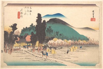 The Ishiyakushi Temple at Ishiyakushi by Utagawa Hiroshige