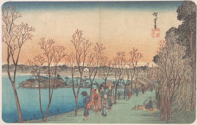 Ueno, Shinobazu Pond by Utagawa Hiroshige