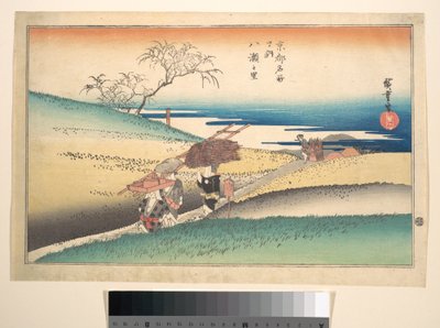 Village of Yase by Utagawa Hiroshige