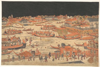 Kawabiraki by Utagawa Toyoharu