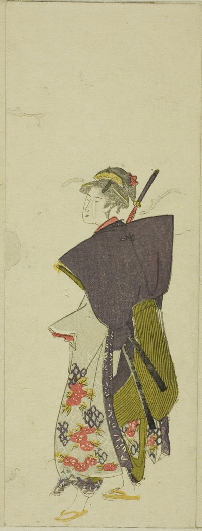 Parody of a daimyo procession by Utagawa Toyohiro