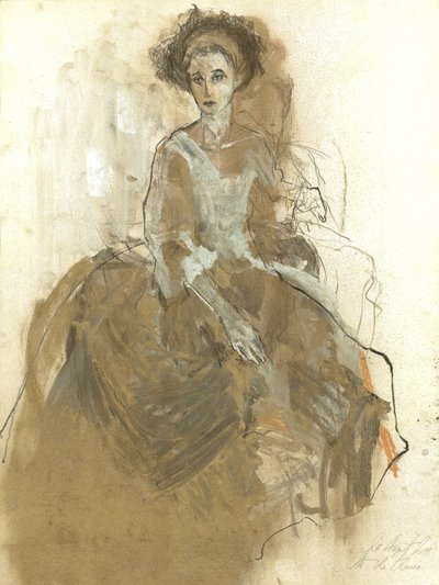 Elegant Lady Portrait by Ute Rathmann
