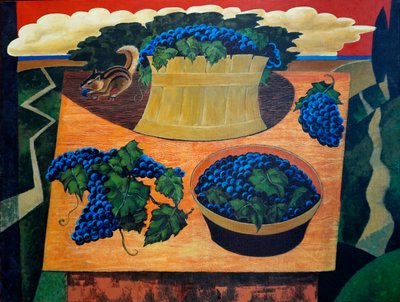 Wild Grapes of Dunes by Vadym Vaskovsky