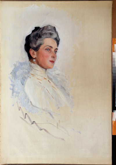 Portrait of Princess Zenaide Youssoupoff by Valentin Aleksandrovich Serov