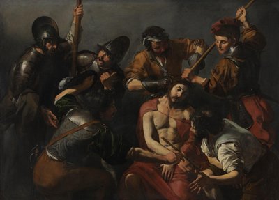 The Crowning with Thorns by Valentin de Boulogne