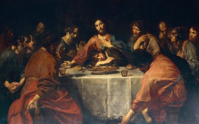 Last Supper by Valentin de Boulogne