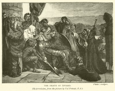 The death of Siward by Valentine Cameron Prinsep