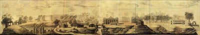 Panoramic View of Tsaritsyno Design, 1776 by Vasili Ivanovich Bazhenov