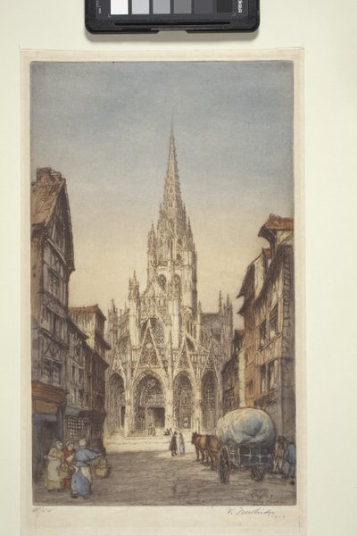 St. Maclou, Rouen by Vaughn Trowbridge
