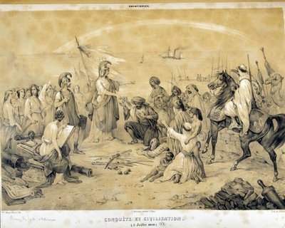 Conquest and Civilization: Allegory of Colonialism by Victor Adam