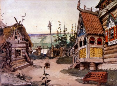 Nina Slobodka Berendeevka by Viktor Mikhaylovich Vasnetsov by Victor Mikhailovich Vasnetsov