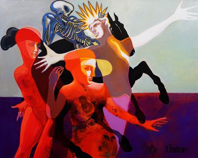 Surreal Mythological Figures by Victor Tkachenko