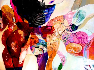Vibrant Abstract Flow by Victor Tkachenko