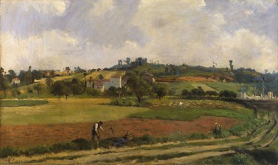 Landscape near Pontoise, c.1877-85 by Victor Vignon