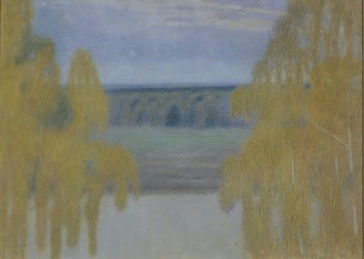 Autumn by Viktor Elpidiforovich Borisov Musatov
