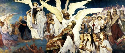 Before the Paradise (Right Part), 1885-1896 by Viktor Mikhaylovich Vasnetsov