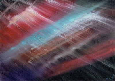 Flight Through Rain by Vincent Alexander Booth