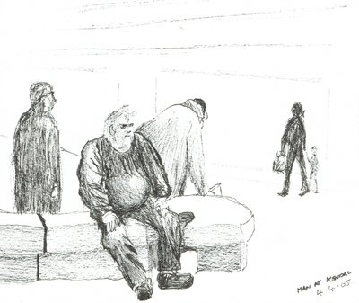 Man at Kendal, 2005 by Vincent Alexander Booth