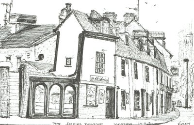Sloping buildings Cambridge, 2003 by Vincent Alexander Booth
