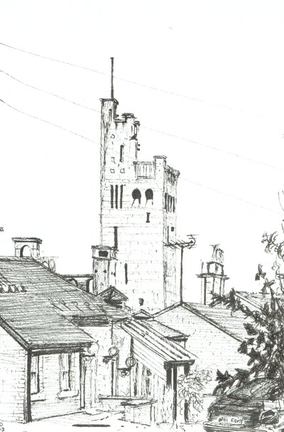 Tower in Knutsford, 2003 by Vincent Alexander Booth