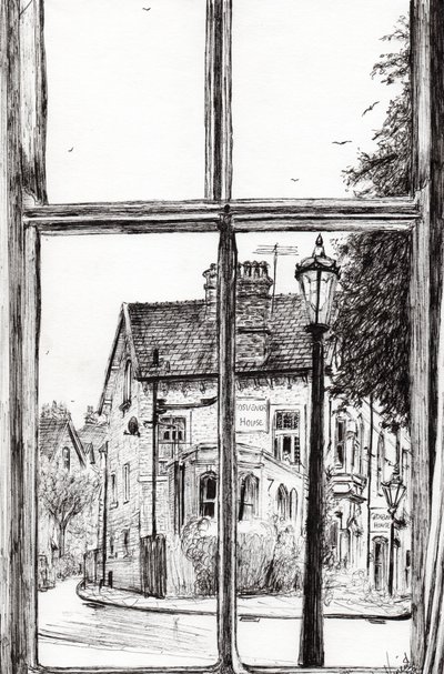 View from Old Hall Hotel Buxton, 2009 by Vincent Alexander Booth