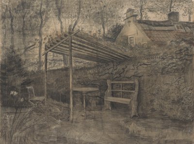 Corner of a Garden by Vincent van Gogh