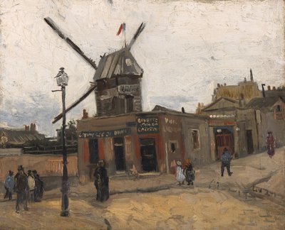 The Moulin de la Galette by Vincent van Gogh