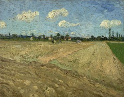 Ploughed Fields by Vincent van Gogh