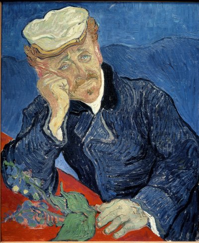 Portrait of Doctor Paul Gachet by Vincent van Gogh