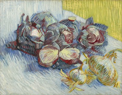 Red Cabbages and Onions by Vincent van Gogh