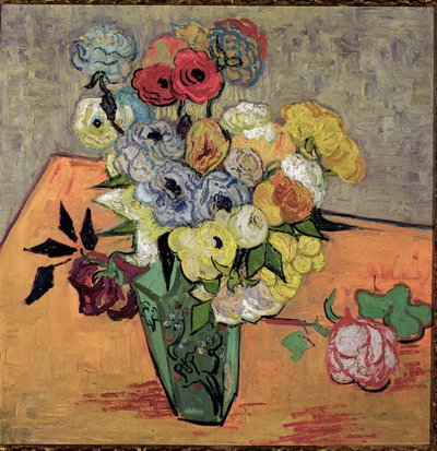 Roses and Anemones by Vincent van Gogh