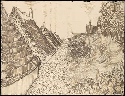 Street in Saintes-Maries-de-la-Mer by Vincent van Gogh