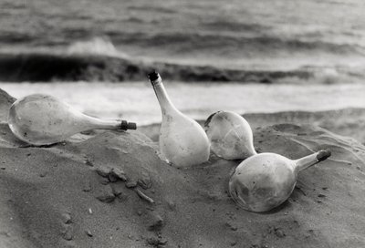 Flasks on the Beach by Vincenzo Balocchi