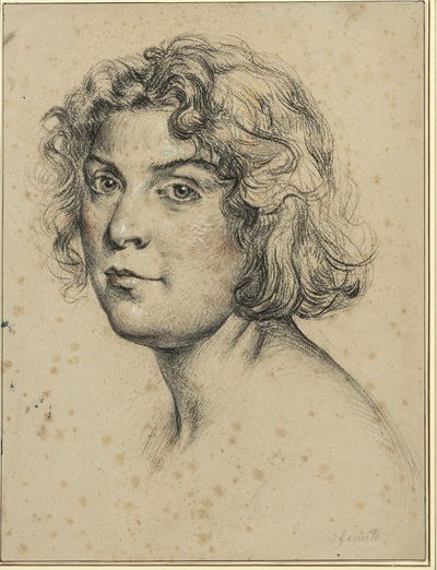 Portrait of a Woman by Vincenzo Gemito