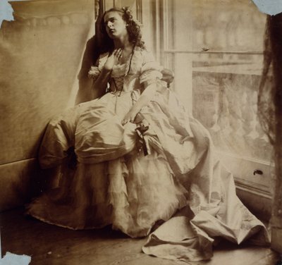 Study of a Girl Seated by a Window, c.1855-65 by Viscountess Hawarden