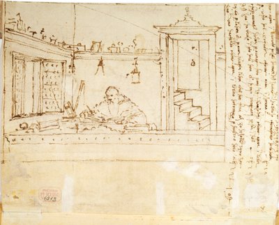 A Philosopher with a Pen in his Hand by Vittore Carpaccio