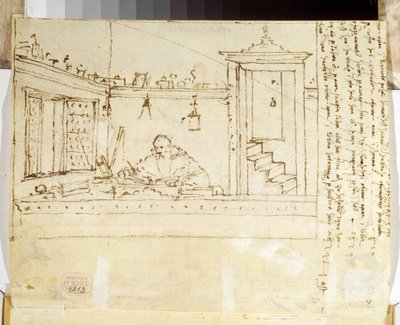 A Philosopher with a Pen in his Hand by Vittore Carpaccio