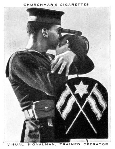Visual Signalman, Trained Operator, 1937 by WA and AC Churchman